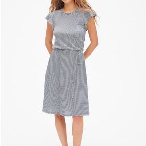 🍋Striped midi dress